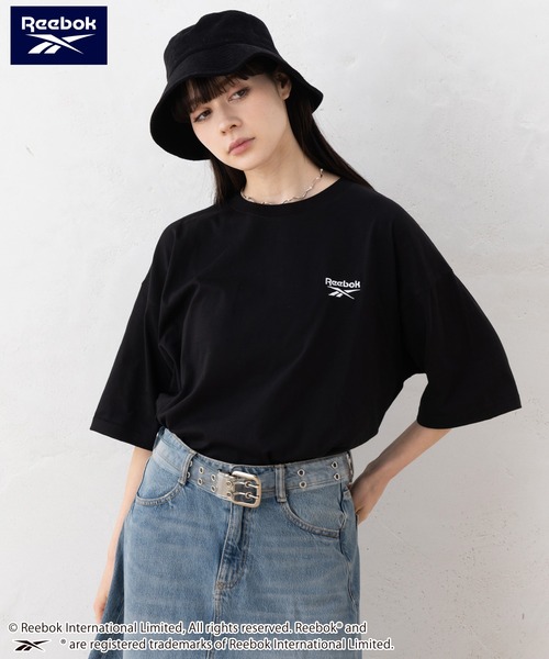 Reebok(リーボック)の「【EC別注】Reebok リーボック 半袖Tシャツ 綿 ロゴ ワンポイント 刺繍(Tシャツ/カットソー・メンズ・グリーン/サックスブルー/グレー系その他/ブラック/ブラック系/アッシュグレー/ネイビー・LL/M/L)」の19枚目の写真