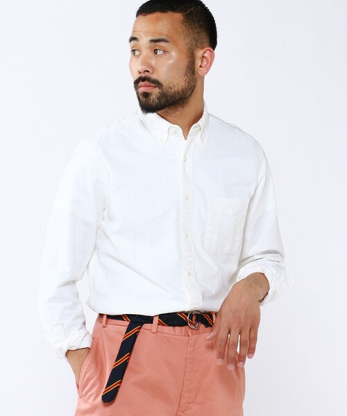 BEAMS PLUS（ビームスプラス）の「ダブルリング リボンベルト（ベルト・メンズ・ネイビー/グリーン/ワイン・ONE SIZE）」の10枚目の写真
