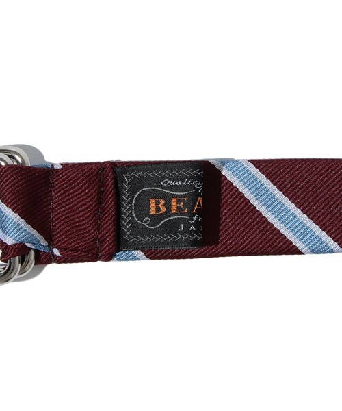 BEAMS PLUS（ビームスプラス）の「ダブルリング リボンベルト（ベルト・メンズ・ネイビー/グリーン/ワイン・ONE SIZE）」の14枚目の写真