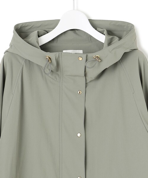 セール】【撥水加工】ナイロン2WAYストレッチ フーデットアウター