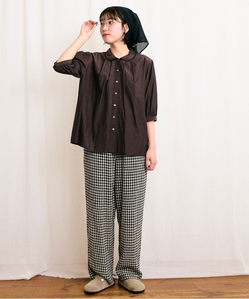 C/Cu washer Daisy blouse（シャツ/ブラウス）｜fig London