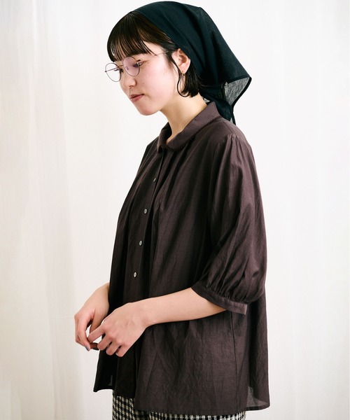 C/Cu washer Daisy blouse（シャツ/ブラウス）｜fig London