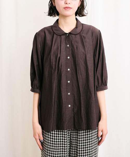 C/Cu washer Daisy blouse（シャツ/ブラウス）｜fig London