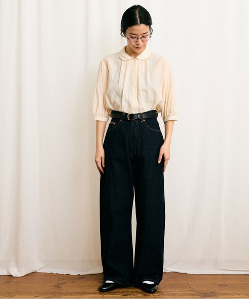 C/Cu washer Daisy blouse（シャツ/ブラウス）｜fig London