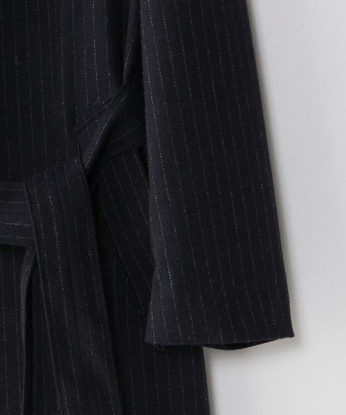 Steven Alan（スティーブンアラン）の「＜steven alan＞ ETARMIN/ST DRESS GOWN/ｶﾞｳﾝ◆（チェスターコート・メンズ・ネイビー・X-LARGE/SMALL/MEDIUM/LARGE）」の4枚目の写真