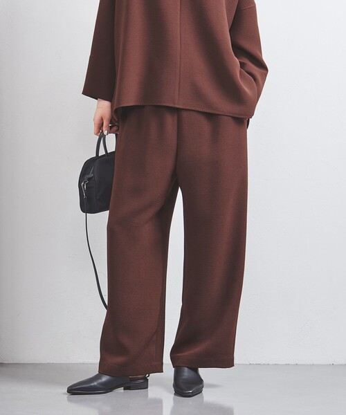 COMFY ストレート イージーパンツ -吸水速乾 UVカット ウォッシャブル