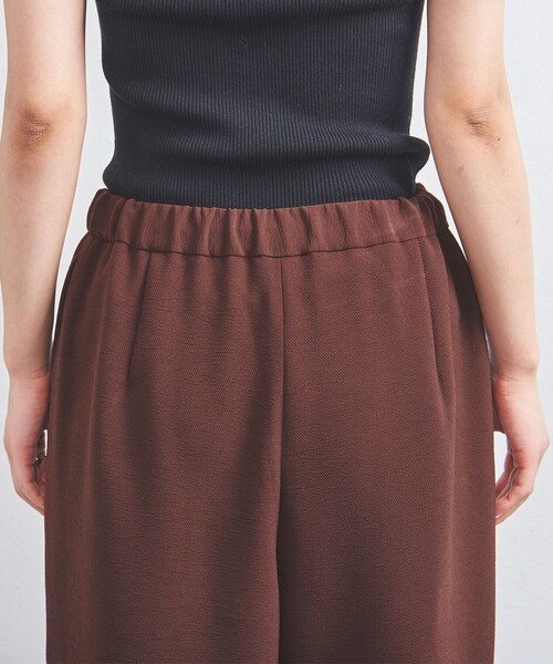 UNITED ARROWS（ユナイテッドアローズ）の「COMFY ストレート イージーパンツ -吸水速乾 UVカット ウォッシャブル-（その他パンツ・レディース・ブラック/ワインレッド・34/36/38）」の14枚目の写真