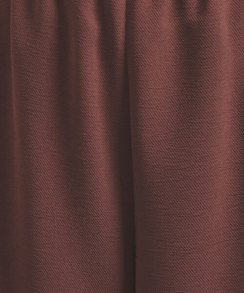 UNITED ARROWS（ユナイテッドアローズ）の「COMFY ストレート イージーパンツ -吸水速乾 UVカット ウォッシャブル-（その他パンツ・レディース・ブラック/ワインレッド・34/36/38）」の17枚目の写真