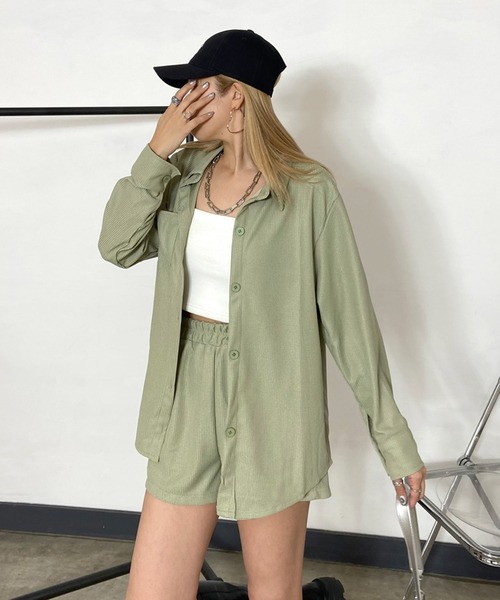 9090_girl セットアップ ショートパンツのみ ベーシックショートパンツ【セットアップ着用可能】[品番