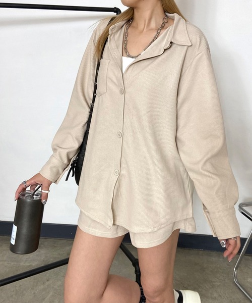 セール】シャツショートパンツセットアップ（セットアップ