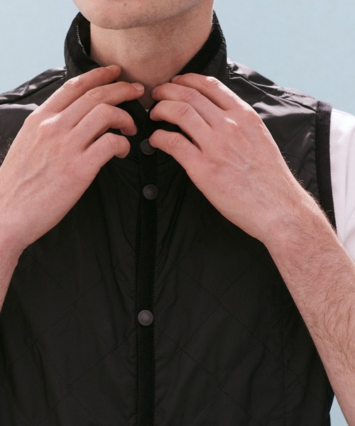 LAVENHAM(ラベンハム)の「Unwadded Mickfield Mens / アンワディッド ミックフィールド メンズ(ベスト・メンズ・ブラック/ネイビー/ベージュ系その他2/ダークブラック・XL/L/M/S/XS/XXL)」の16枚目の写真