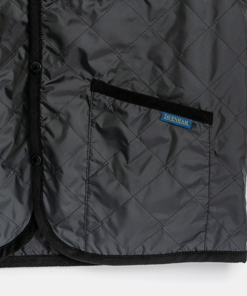 LAVENHAM(ラベンハム)の「Unwadded Mickfield Mens / アンワディッド ミックフィールド メンズ(ベスト・メンズ・ブラック/ネイビー/ベージュ系その他2/ダークブラック・XL/L/M/S/XS/XXL)」の9枚目の写真