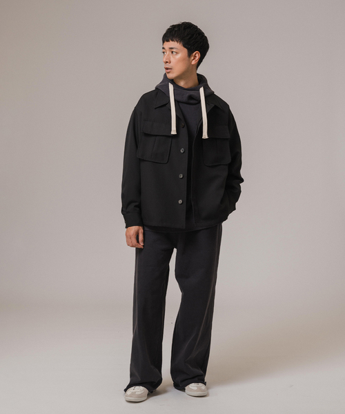 EDIFICE(エディフィス)の「Ecofade プルオーバー フーディー(パーカー・メンズ・ブラック/ネイビー・MEDIUM/LARGE)」の12枚目の写真