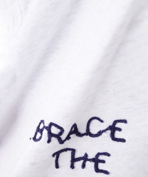 ROSE BUD(ローズバッド)の「【WEB・一部店舗限定】ILLUSTRATION EMBROIDRY PARKA(パーカー・レディース・グレー/ホワイト・ONE SIZE)」の9枚目の写真