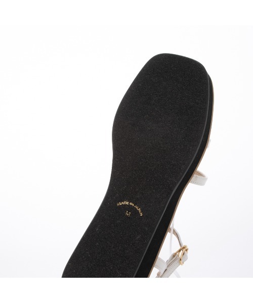 carino(カリーノ)の「厚底Tストラップサンダル(サンダル・レディース・ホワイト/ブラック/ゴールド・S/M/L/LL)」の15枚目の写真