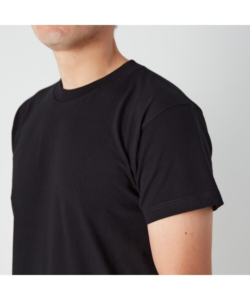 Hawkins（ホーキンス）の「G.T.HAWKINS/GTホーキンス クルーネックTシャツ 綿100% 2枚組（Tシャツ/カットソー・メンズ・ホワイト/ブラック/杢グレー・MEDIUM/LARGE/X-LARGE）」の11枚目の写真