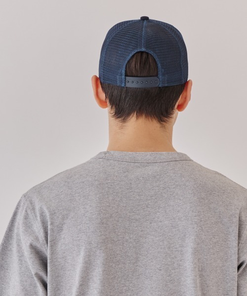 OVERRIDE（オーバーライド）の「Columbia CAMVAS MESH CAP / カレッジ（キャップ・メンズ・ネイビー・57~59cm）」の13枚目の写真