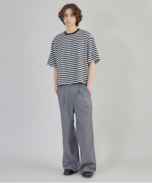 cropped T-shirt/クロップドTシャツ（Tシャツ/カットソー