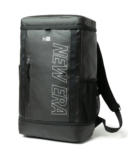 NEW ERA(ニューエラ)の「NEW ERA/ニューエラ バックパック BOX PACK TPU ボックス 32L TPU プリントロゴ アウトライン 251 14521358(バックパック/リュック・メンズ・ブラック・FREE)」の1枚目の写真