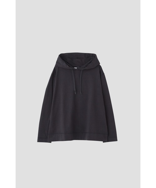 MHL.(エムエイチエル)の「HEAVY SOFT COTTON JERSEY(パーカー・レディース・ブルー系その他7/ネイビー系1・2)」の10枚目の写真