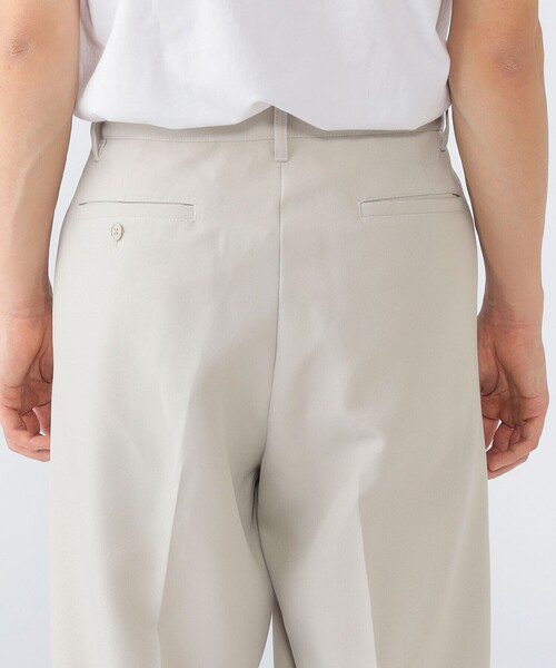 B:MING by BEAMS（ビーミングバイビームス）の「ポリエステル ツイル ワイドパンツ（その他パンツ・メンズ・アイボリー/ブラック・SMALL/MEDIUM/LARGE/X-LARGE）」の9枚目の写真