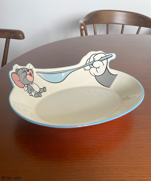 Tom＆Jerry（トムアンドジェリー）の「【公式】トムとジェリー　カレープレート（食器・レディース・ピンク・FREE）」の3枚目の写真