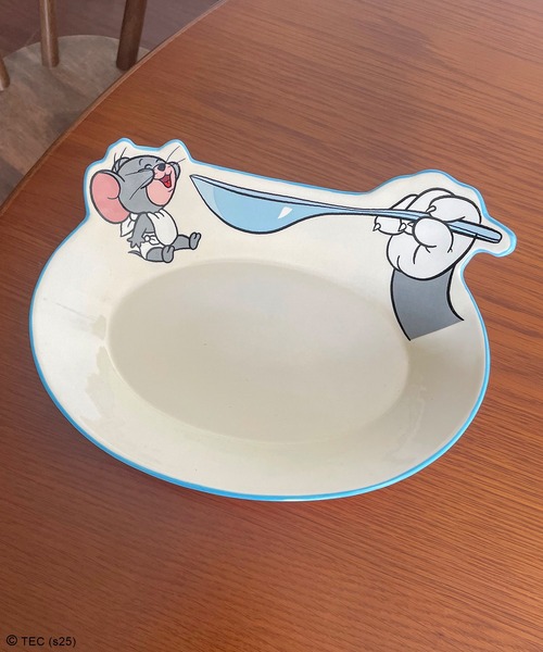 Tom＆Jerry（トムアンドジェリー）の「【公式】トムとジェリー　カレープレート（食器・レディース・ピンク・FREE）」の5枚目の写真