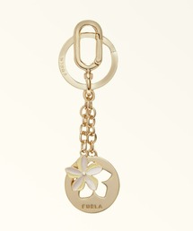 すぐ届く【FURLA】Hashtag ジャスミンフラワー メタル チャーム HASHTAG JASMINE CHARM(キーホルダー)|FURLA(フルラ)の