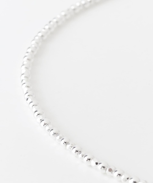 URBAN RESEARCH DOORS（アーバンリサーチドアーズ）の「ヘマタイトシルバーネックレス（ネックレス・レディース・シルバー・ONE）」の6枚目の写真