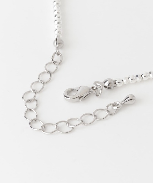 URBAN RESEARCH DOORS（アーバンリサーチドアーズ）の「ヘマタイトシルバーネックレス（ネックレス・レディース・シルバー・ONE）」の7枚目の写真