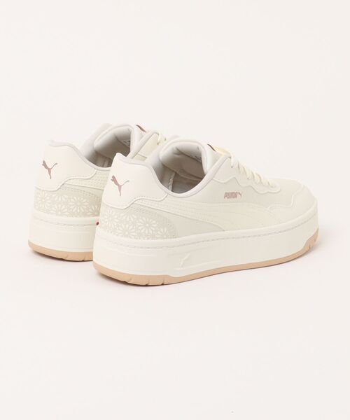 PUMA（プーマ）の「【PUMA】 コート ラリー スカイ LC（スニーカー・レディース・オフホワイト・23.0cm/23.5cm/24.0cm/24.5cm/25.0cm）」の2枚目の写真