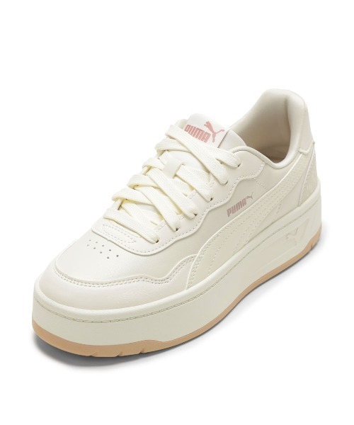 PUMA（プーマ）の「【PUMA】 コート ラリー スカイ LC（スニーカー・レディース・オフホワイト・23.0cm/23.5cm/24.0cm/24.5cm/25.0cm）」の4枚目の写真
