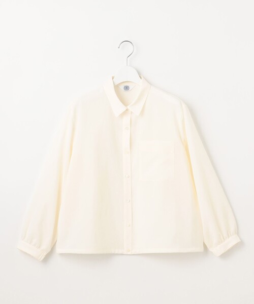 J.PRESS Ladies(J.プレス レディス)の「【洗える・接触冷感・防シワ・吸水速乾】BREEZE COOL シャツ ブラウス(シャツ/ブラウス・レディース・カーキ系/ベージュ系/ネイビー系/ホワイト系・XS)」の12枚目の写真