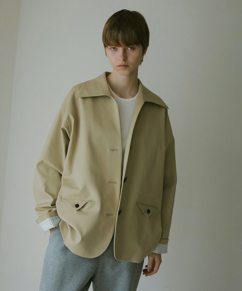 ENOF over size jacket Lサイズ ブラウン ENOF（イナフ）の「over size jacket（テーラードジャケット