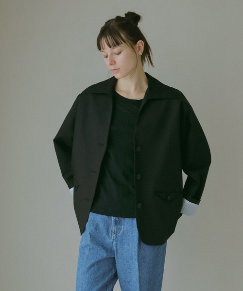 セール】DETAILED OVER SIZED JACKET（その他アウター）｜MANOF