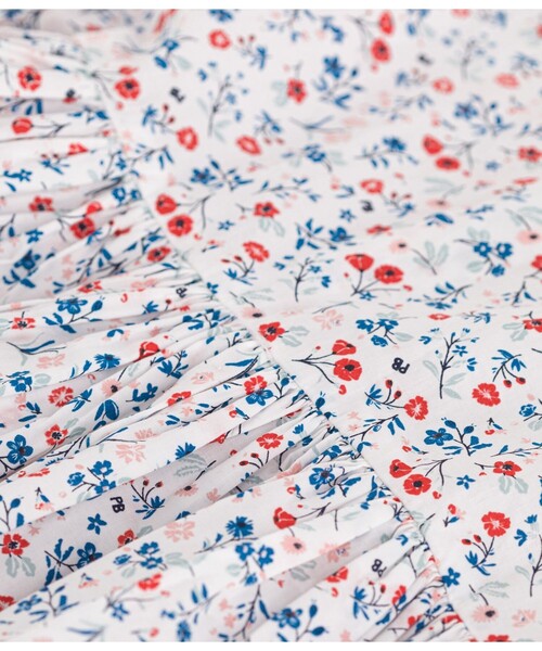 PETIT BATEAU(プチバトー)の「半袖ワンピース(ワンピース・キッズ・ホワイト系その他・6YEAR/8YEAR/10YEAR/12YEAR)」の3枚目の写真