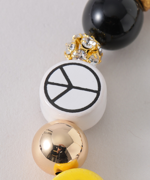 追加》別注【VENESSA ARIZAGA】 VIBES KEYRING：チャーム（キーケース