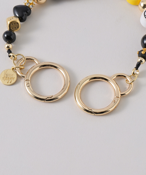 追加》別注【VENESSA ARIZAGA】 VIBES KEYRING：チャーム（キーケース