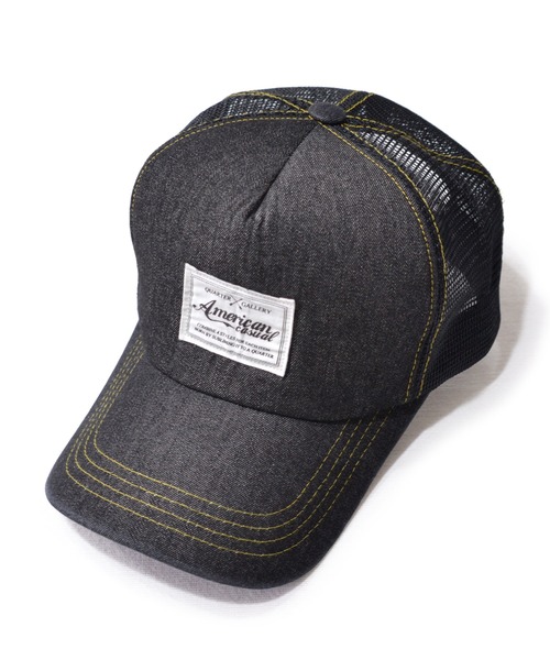 QUARTER GALLERY デニムメッシュキャップ（キャップ）｜ANCHOR