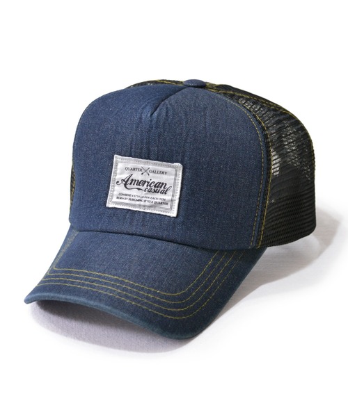 QUARTER GALLERY デニムメッシュキャップ（キャップ）｜ANCHOR