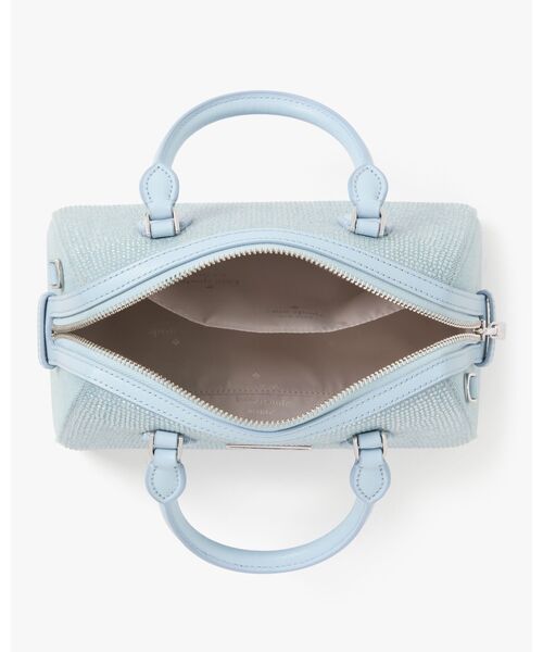 kate spade new york(ケイトスペード ニューヨーク)の「マディソン デニム ホット フィックスド スタッズ スモール ドリー ダッフル クロスボディ(ハンドバッグ・レディース・ブルー・ONESIZE)」の3枚目の写真