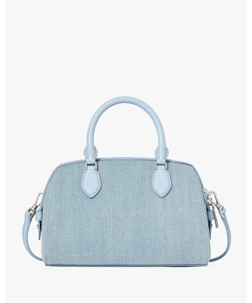 kate spade new york(ケイトスペード ニューヨーク)の「マディソン デニム ホット フィックスド スタッズ スモール ドリー ダッフル クロスボディ(ハンドバッグ・レディース・ブルー・ONESIZE)」の2枚目の写真