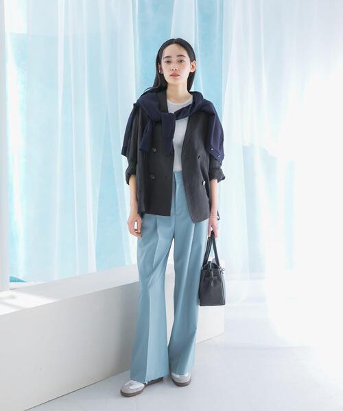【新品・未使用】アーバンリサーチロッソ　ハイウェストワイドパンツ♡ セール】ハイウエストワイドパンツ（その他パンツ）｜URBAN