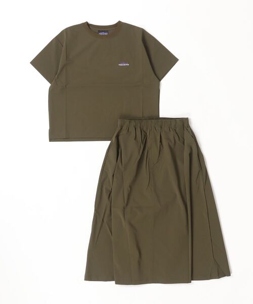 THOUSAND MILE(サウザンドマイル)の「【THOUSAND MILE】 SHORT SLEEVE T-SHIRTS&SKIRT SETショートスリーブティーシャツアンドスカートセット(シャツ/ブラウス・レディース・チャコール/ブラック/オリーブ/グレー・O/S)」の7枚目の写真