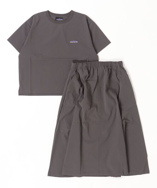 THOUSAND MILE(サウザンドマイル)の「【THOUSAND MILE】 SHORT SLEEVE T-SHIRTS&SKIRT SETショートスリーブティーシャツアンドスカートセット(シャツ/ブラウス・レディース・チャコール/ブラック/オリーブ/グレー・O/S)」の10枚目の写真