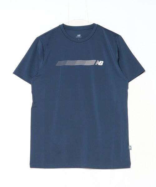 NEW BALANCE（ニューバランス）の「ニューバランス New Balance パフォーマンスショートスリーブTシャツ_（Tシャツ/カットソー・メンズ・グレー/ネイビー/ベージュ・M/L/XL/S）」の3枚目の写真