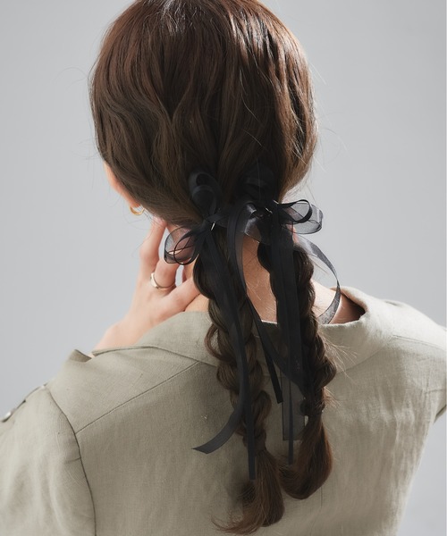 dee doo dah（ディドゥダ）の「【deedoodah】ミニロングリボンヘアクリップ（バレッタ/ヘアクリップ・レディース・C/A/B/D/I/G/K/J/H/F/E・FREE）」の11枚目の写真