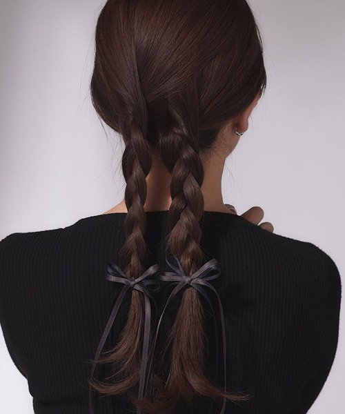 dee doo dah（ディドゥダ）の「【deedoodah】ミニロングリボンヘアクリップ（バレッタ/ヘアクリップ・レディース・C/A/B/D/I/G/K/J/H/F/E・FREE）」の20枚目の写真