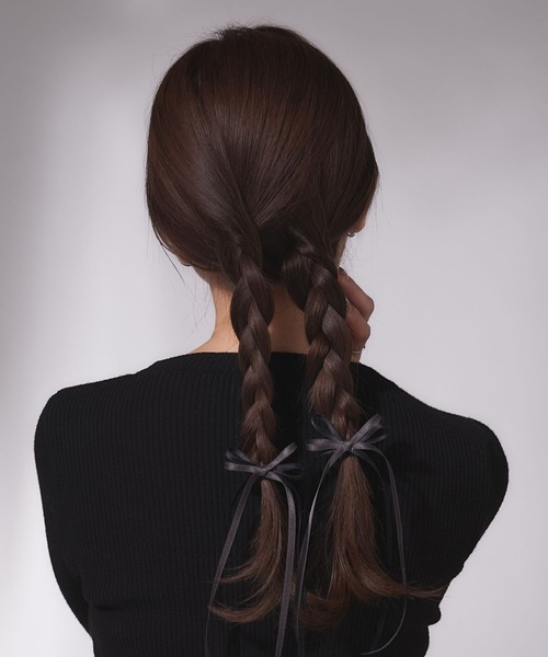 dee doo dah（ディドゥダ）の「【deedoodah】ミニロングリボンヘアクリップ（バレッタ/ヘアクリップ・レディース・C/A/B/D/I/G/K/J/H/F/E・FREE）」の21枚目の写真