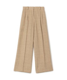 DES PRES | リネンシルクコットンヘリンボーン ワイドシルエットパンツ(その他パンツ)